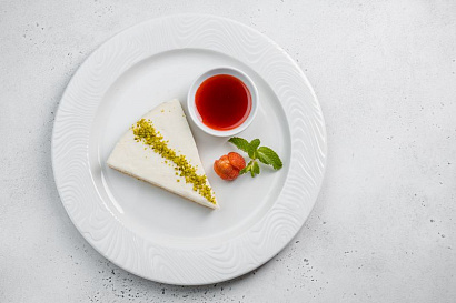 Vanilla cheesecake