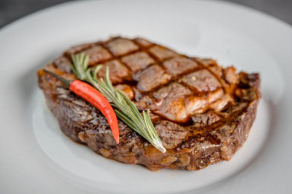 Rib-eye steak